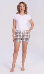 Spodnie piżamowe damskie kr. Spodnie piżamowe damskie kr.