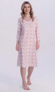 Koszula nocna damska 3/4 ręk. Koszula nocna damska 3/4 ręk.