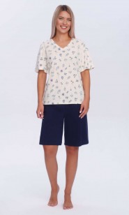 Piżama damska kr.ręk.