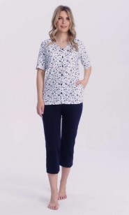 Piżama damska kr.ręk. sp.3/4