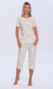 Piżama damska kr.ręk. sp.3/4