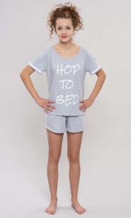 Piżama młodzież.kr.ręk.