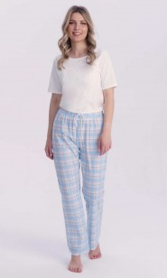 Spodnie piżamowe damskie dł.